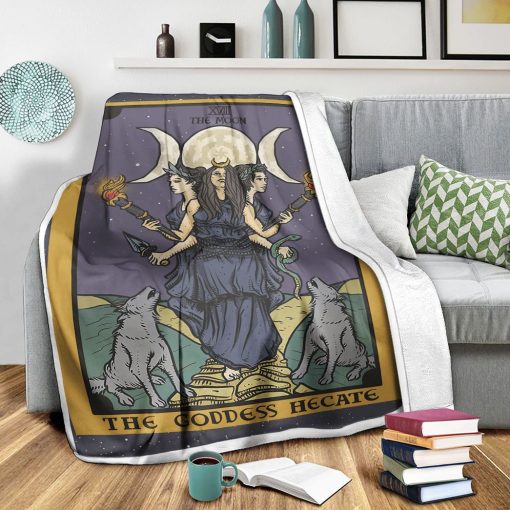 Gearhuman 3D Triple Moon Goddess of Witchcraft Hecate Blanket - Image 5