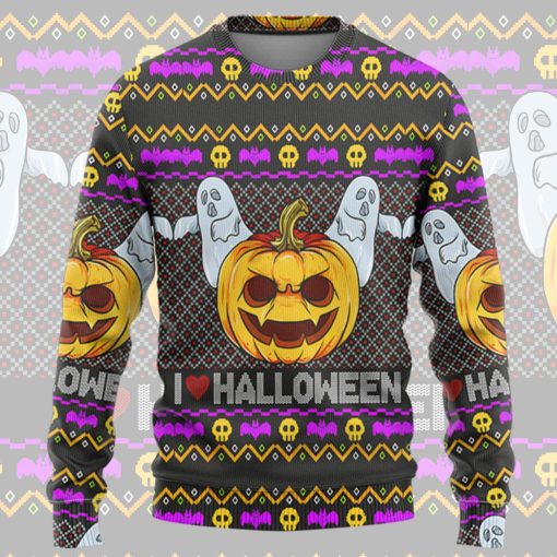 Gearhuman 3D I Love Halloween Ugly Tshirt Hoodie Apparel - Image 10
