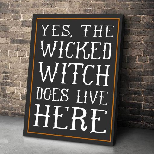 Gearhuman 3D Wicked Witch Does Live Here Canvas - Image 5