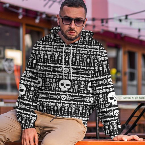 Gearhuman 3D Skull Ugly Tshirt Hoodie Apparel - Image 13