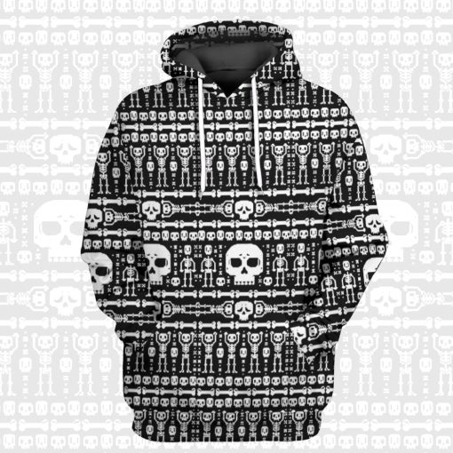 Gearhuman 3D Skull Ugly Tshirt Hoodie Apparel - Image 9