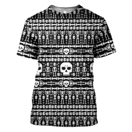 Gearhuman 3D Skull Ugly Tshirt Hoodie Apparel - Image 3