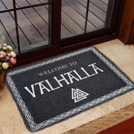 Gearhuman 3D Welcome To Valhalla Doormat 4 Gearhuman 3D Welcome To Valhalla Doormat - Image 3