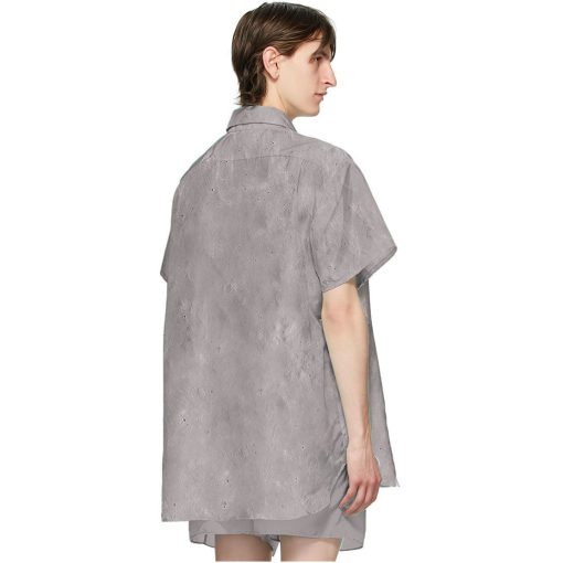 Gearhuman 3D Gearhuman 3D T-rex Skull Hawaii Shirt - Image 4