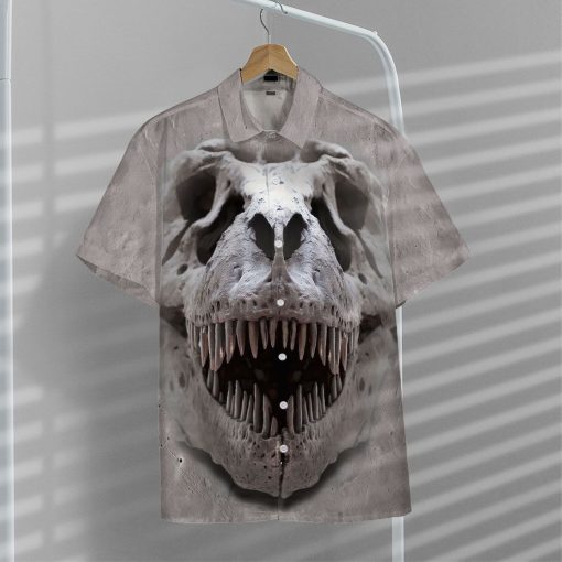 Gearhuman 3D Gearhuman 3D T-rex Skull Hawaii Shirt - Image 6