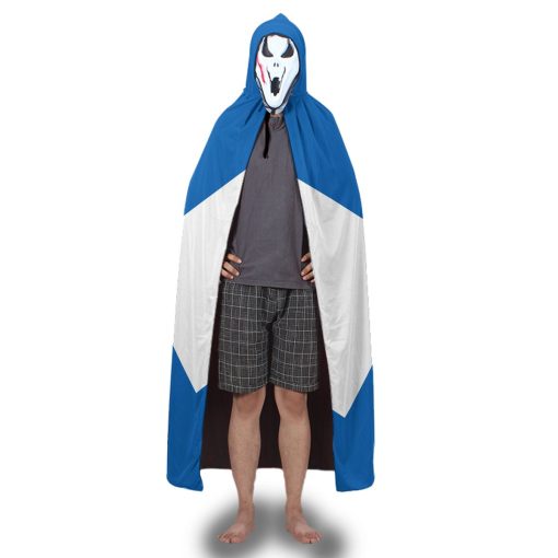 Gearhumans 3D Blue Ranger Custom Hooded Cloak 3 Gearhumans 3D Blue Ranger Custom Hooded Cloak - Image 3