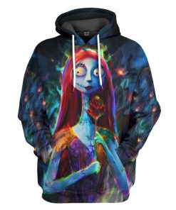 Gearhumans 3D Sally in Halloween Custom Hoodie Tshirt Apparel