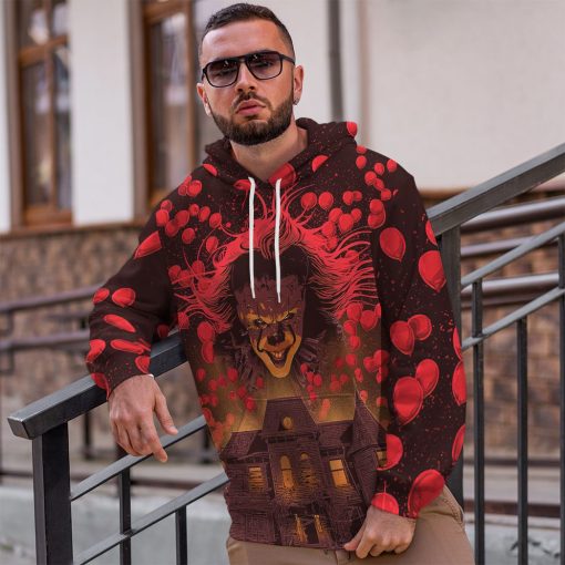 Gearhumans 3D You Will Float Too Custom Hoodie Tshirt Apparel - Image 10