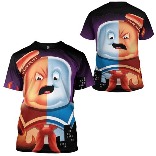 Gearhumans 3D Stay Puff All Puffed Up Custom Apparel