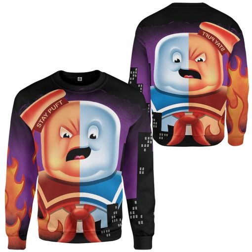 Gearhumans 3D Stay Puff All Puffed Up Custom Apparel