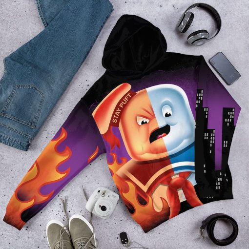 Gearhumans 3D Stay Puff All Puffed Up Custom Apparel