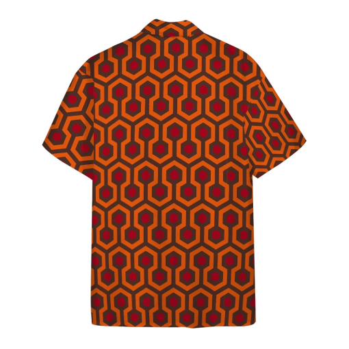 Gearhumans 3D Overlook Hotel Carpet The Shining Custom Hawaii Shirt 2 Gearhumans 3D Overlook Hotel Carpet The Shining Custom Hawaii Shirt - Image 2