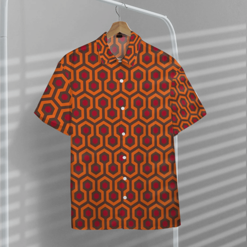 Gearhumans 3D Overlook Hotel Carpet The Shining Custom Hawaii Shirt 6 Gearhumans 3D Overlook Hotel Carpet The Shining Custom Hawaii Shirt - Image 6