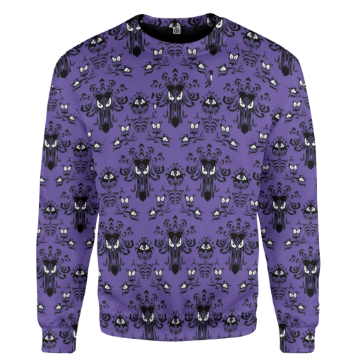 Gearhumans 3D Haunted Mansion Custom Tshirt Hoodie Apparel 2 Gearhumans 3D Haunted Mansion Custom Tshirt Hoodie Apparel - Image 2