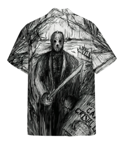 Alternative view of Gearhumans 3D Jason Welcome You To Crystal Lake Custom Hawaii Shirt