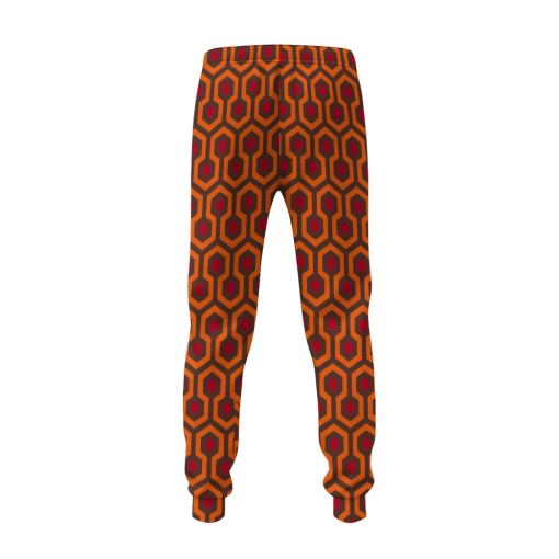 Gearhumans 3D Overlook Hotel Carpet Sweatpants - Image 2
