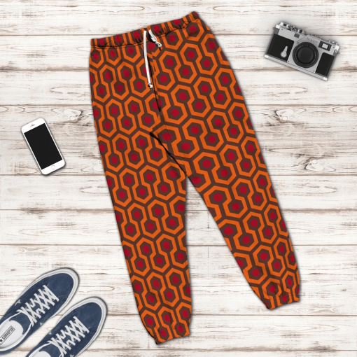 Gearhumans 3D Overlook Hotel Carpet Sweatpants - Image 4