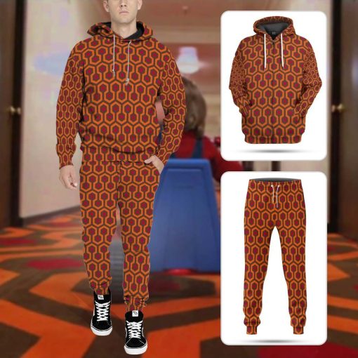 Gearhumans 3D Overlook Hotel Carpet Sweatpants - Image 6