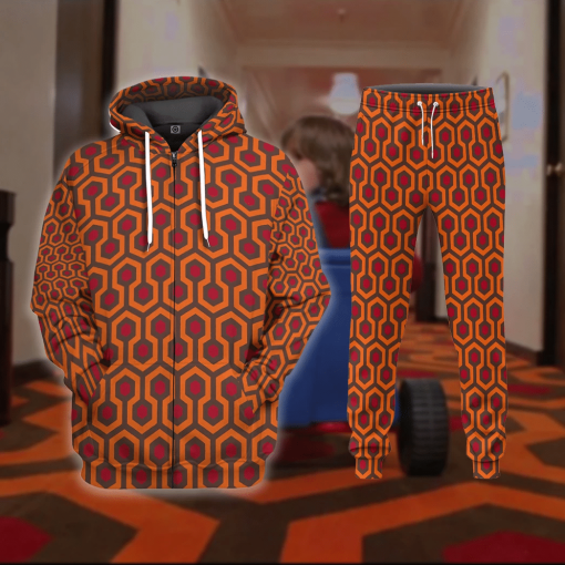 Gearhumans 3D Overlook Hotel Carpet Sweatpants - Image 5