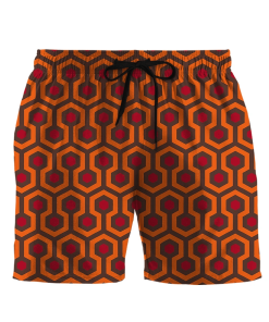 Gearhumans 3D Overlook Hotel Carpet The Shining Custom Men Shorts