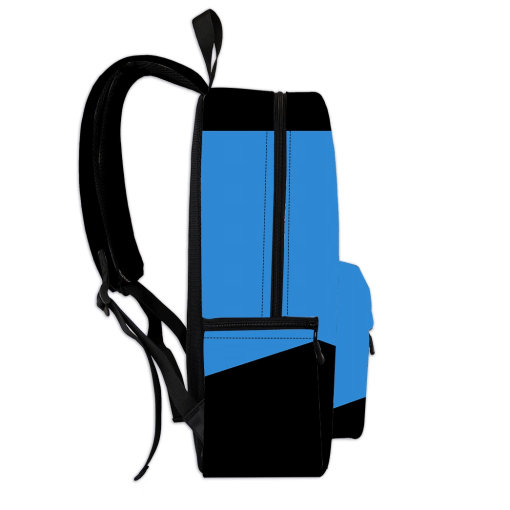 Gearhumans 3D S.T The Next Generation 1987 1994 Blue Custom Name Backpack - Image 3