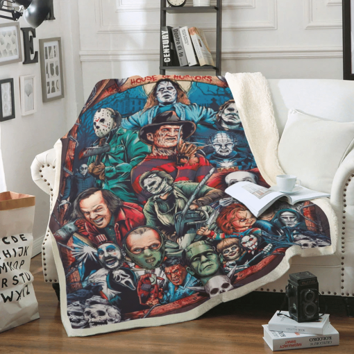 Gearhumans House Of Horror Blanket - Image 5