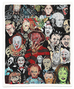 Gearhumans Halloween Horror Movie Killer Blanket