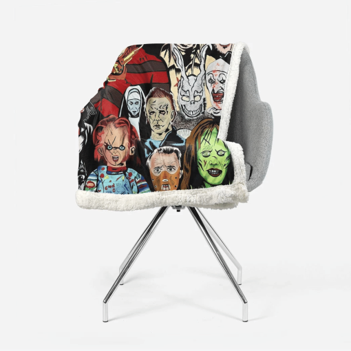 Gearhumans Halloween Horror Movie Killer Blanket