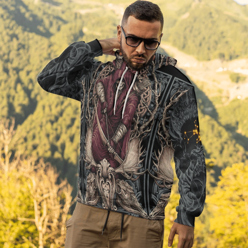 Gearhumans 3D The Dark Side of Sagittarius Custom Tshirt Hoodie Apparel