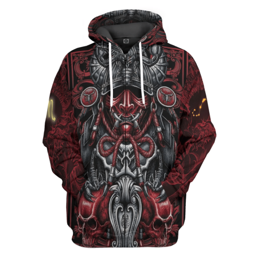 Gearhumans 3D The Dark Side of Scorpio Custom Tshirt Hoodie Apparel