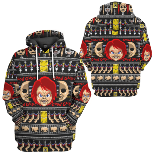 Gearhumans 3D Ugly Chucky Custom Tshirt Hoodie Apparel 5 Gearhumans 3D Ugly Chucky Custom Tshirt Hoodie Apparel - Image 5