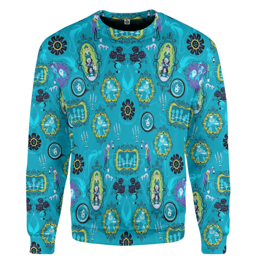 Gearhumans 3D The Haunted Mansion Custom Tshirt Hoodie Apparel - Image 2