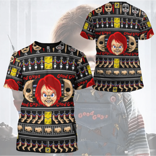 Gearhumans 3D Ugly Chucky Custom Tshirt Hoodie Apparel 9 Gearhumans 3D Ugly Chucky Custom Tshirt Hoodie Apparel - Image 9