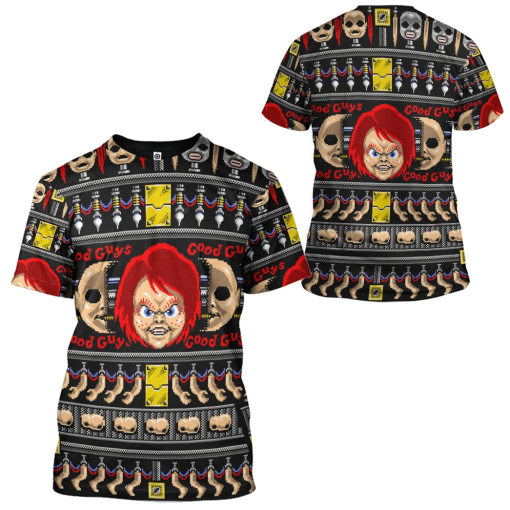 Gearhumans 3D Ugly Chucky Custom Tshirt Hoodie Apparel 7 Gearhumans 3D Ugly Chucky Custom Tshirt Hoodie Apparel - Image 7