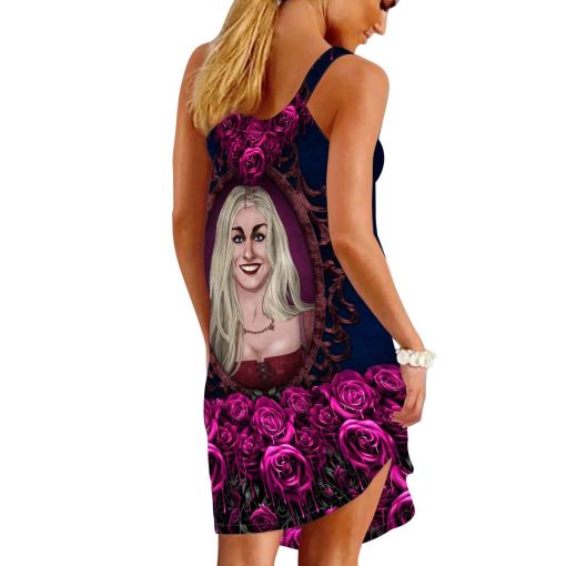 Gearhumans 3D Hocus Pocus Sarah Sanderson Custom Women Dress - Image 3