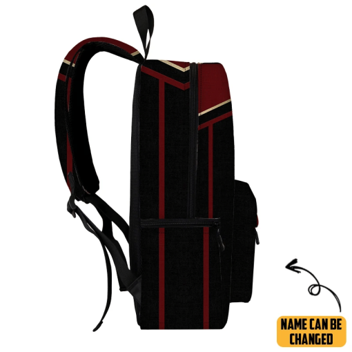 Gearhumans 3D S.T Picard 2020 Present Red Custom Name Backpack - Image 3