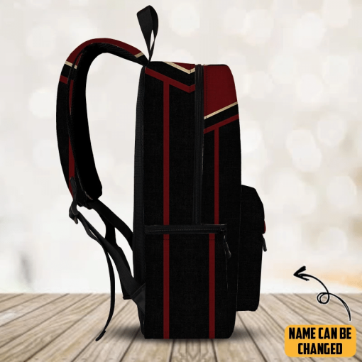 Gearhumans 3D S.T Picard 2020 Present Red Custom Name Backpack - Image 6