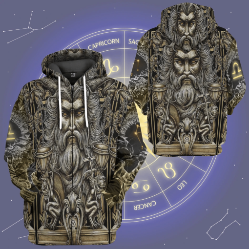 Gearhumans 3D The Dark Side of Libra Custom Tshirt Hoodie Apparel - Image 11