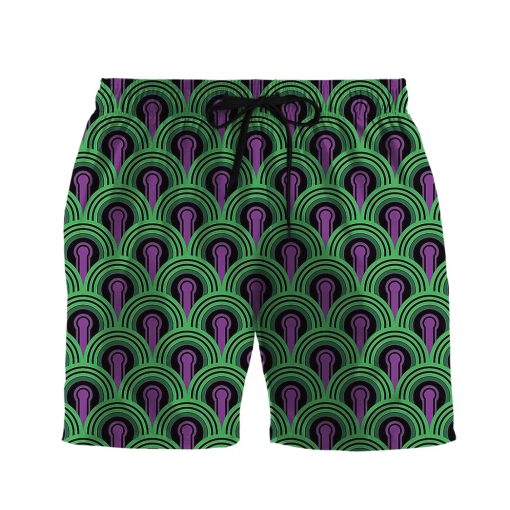 Gearhumans 3D Room 237 The Shining Custom Men Shorts