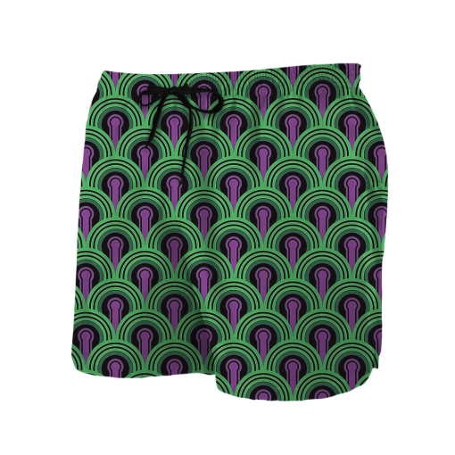 Gearhumans 3D Room 237 The Shining Custom Men Shorts - Image 2