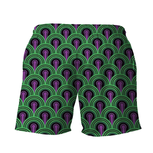 Gearhumans 3D Room 237 The Shining Custom Men Shorts - Image 3
