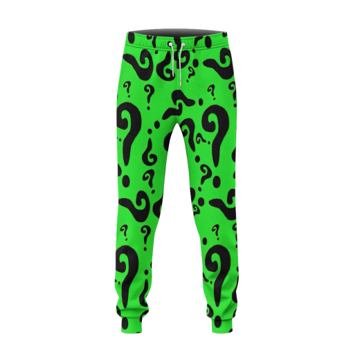 Gearhumans 3D DC The Riddler Custom Sweatpants