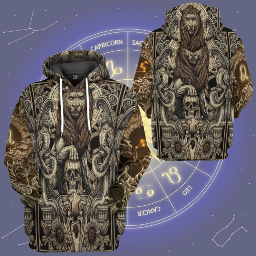 Gearhumans 3D The Dark Side of Leo Custom Tshirt Hoodie Apparel - Image 10