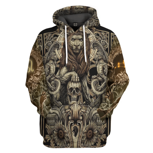 Gearhumans 3D The Dark Side of Leo Custom Tshirt Hoodie Apparel - Image 4