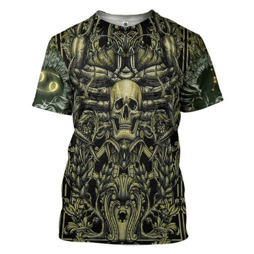 Gearhumans 3D The Dark Side of Cancer Custom Tshirt Hoodie Apparel - Image 3