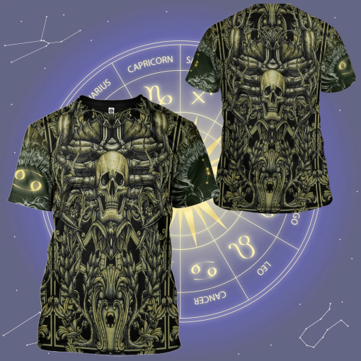 Gearhumans 3D The Dark Side of Cancer Custom Tshirt Hoodie Apparel - Image 9