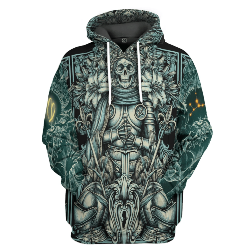 Gearhumans 3D The Dark Side Of Virgo Custom Tshirt Hoodie Apparel