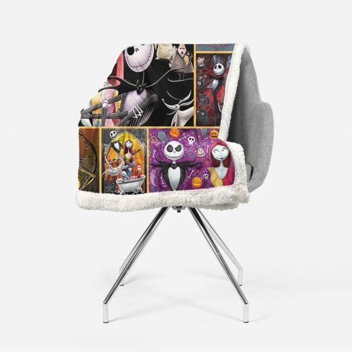 Gearhumans 3D Nightmare Before Christmas Blanket - Image 3