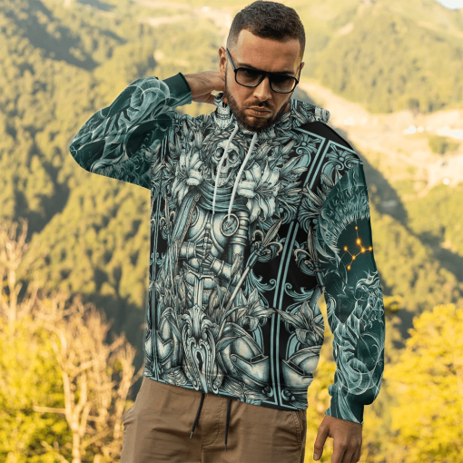 Gearhumans 3D The Dark Side Of Virgo Custom Tshirt Hoodie Apparel - Image 13