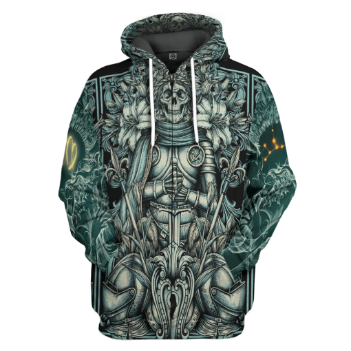 Gearhumans 3D The Dark Side Of Virgo Custom Tshirt Hoodie Apparel - Image 4